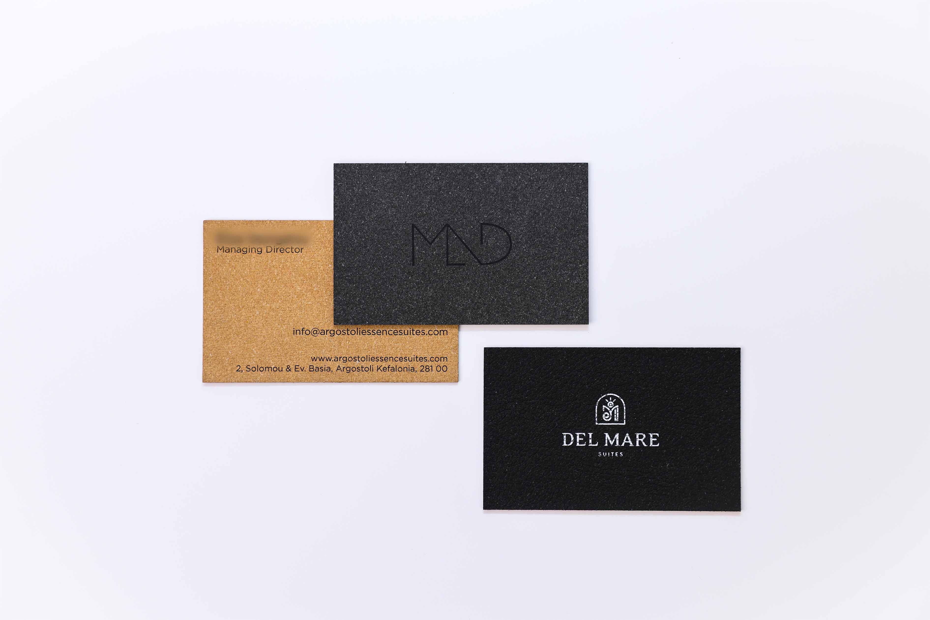 business card luxury