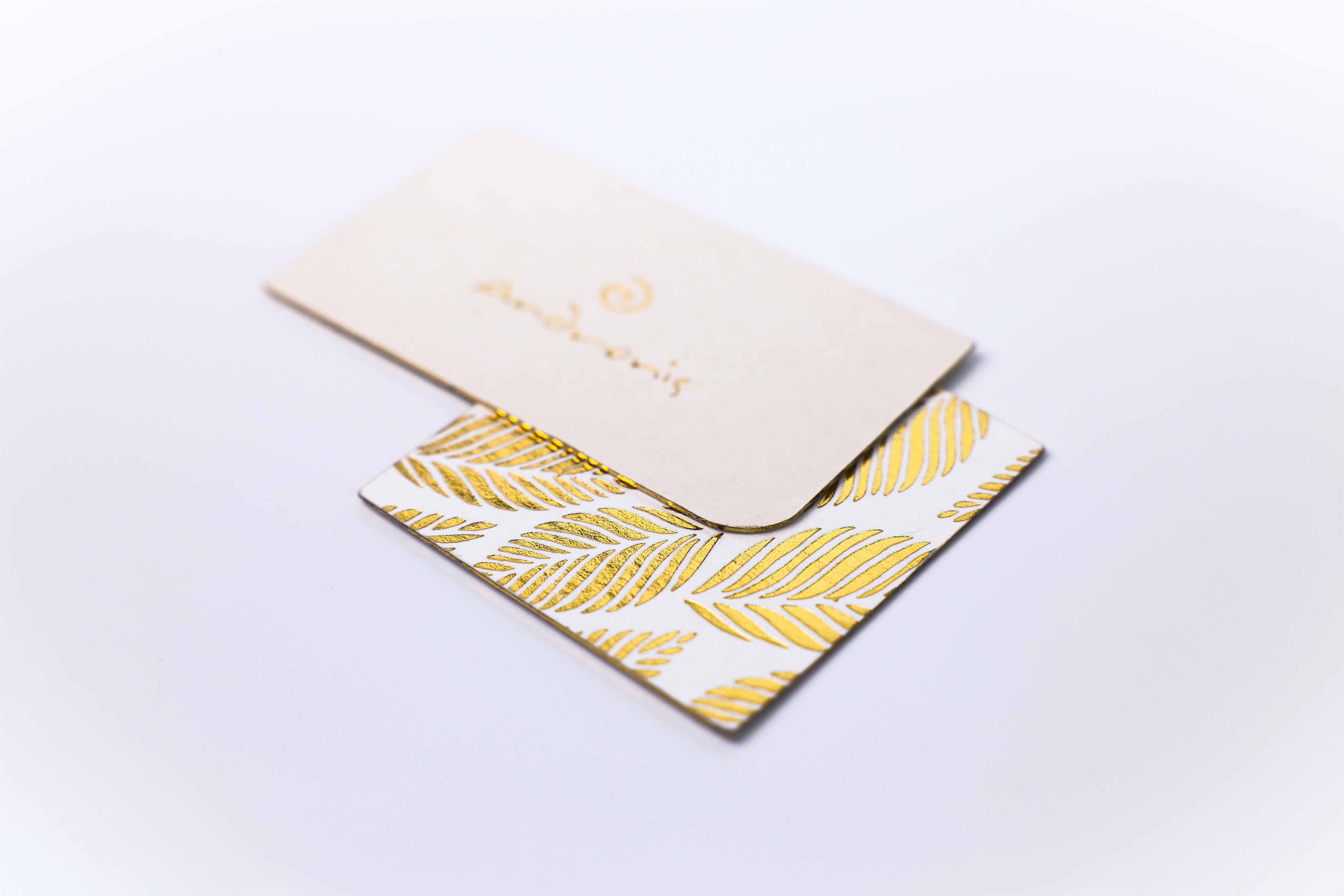 business card luxury