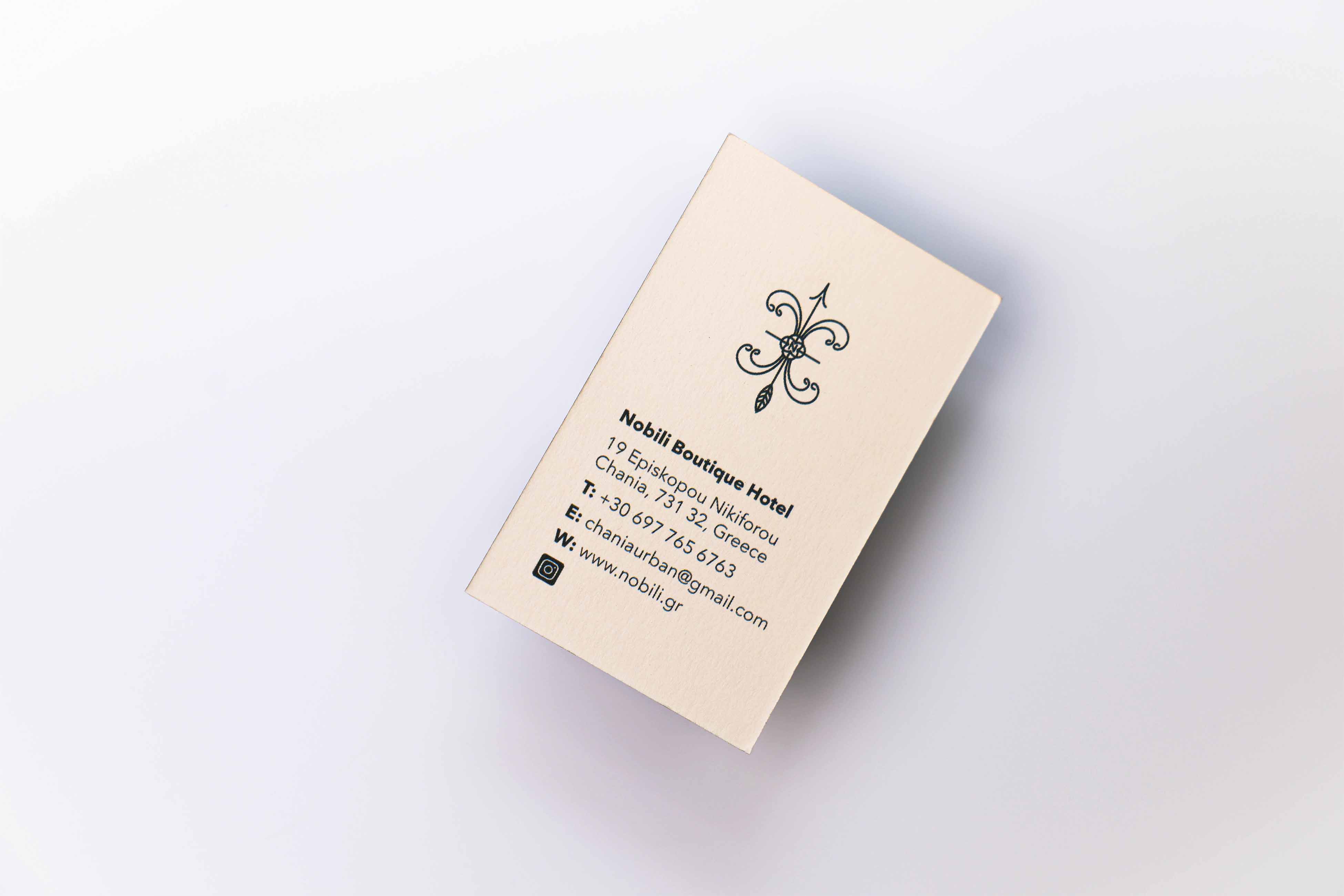 business card luxury