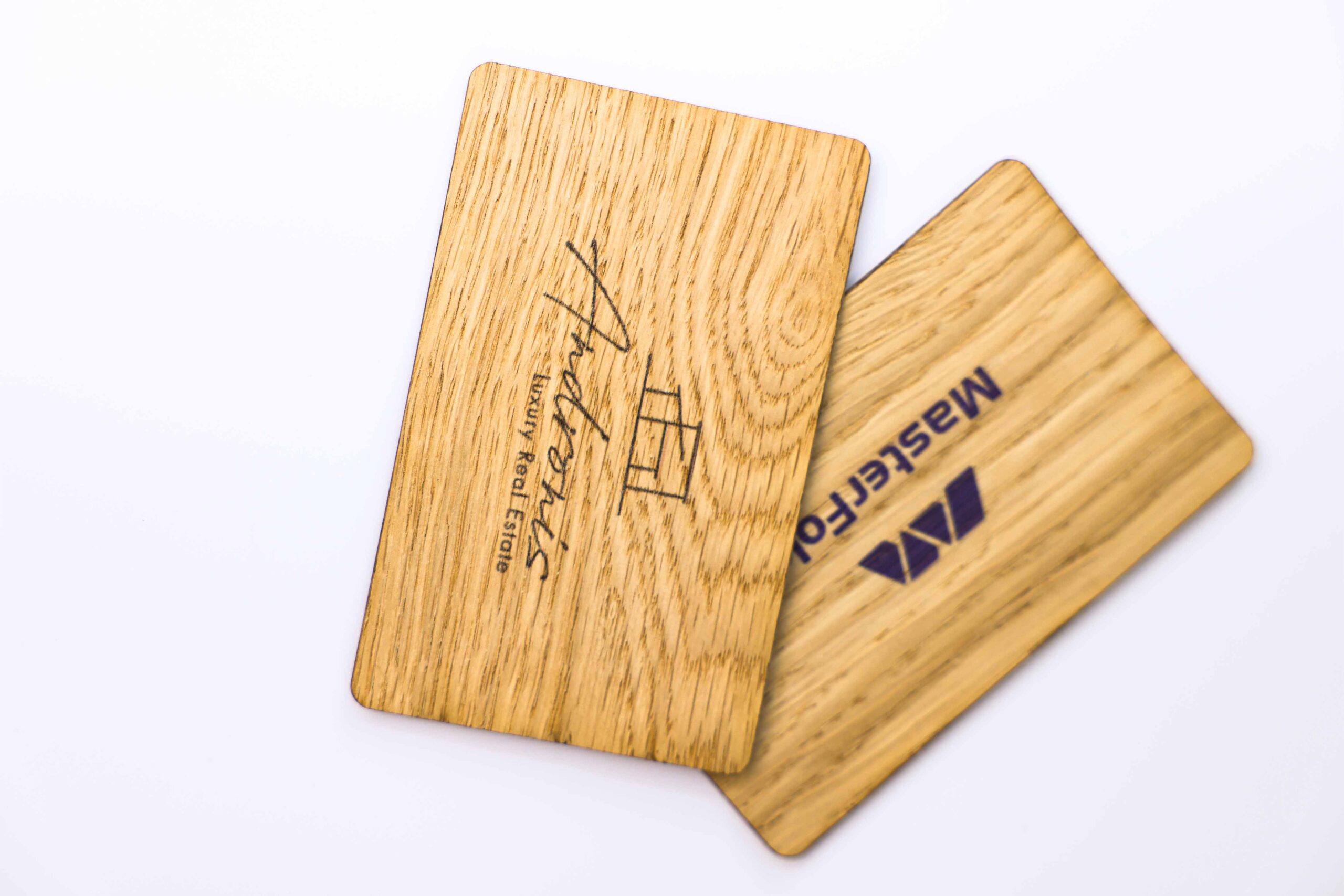 business card luxury