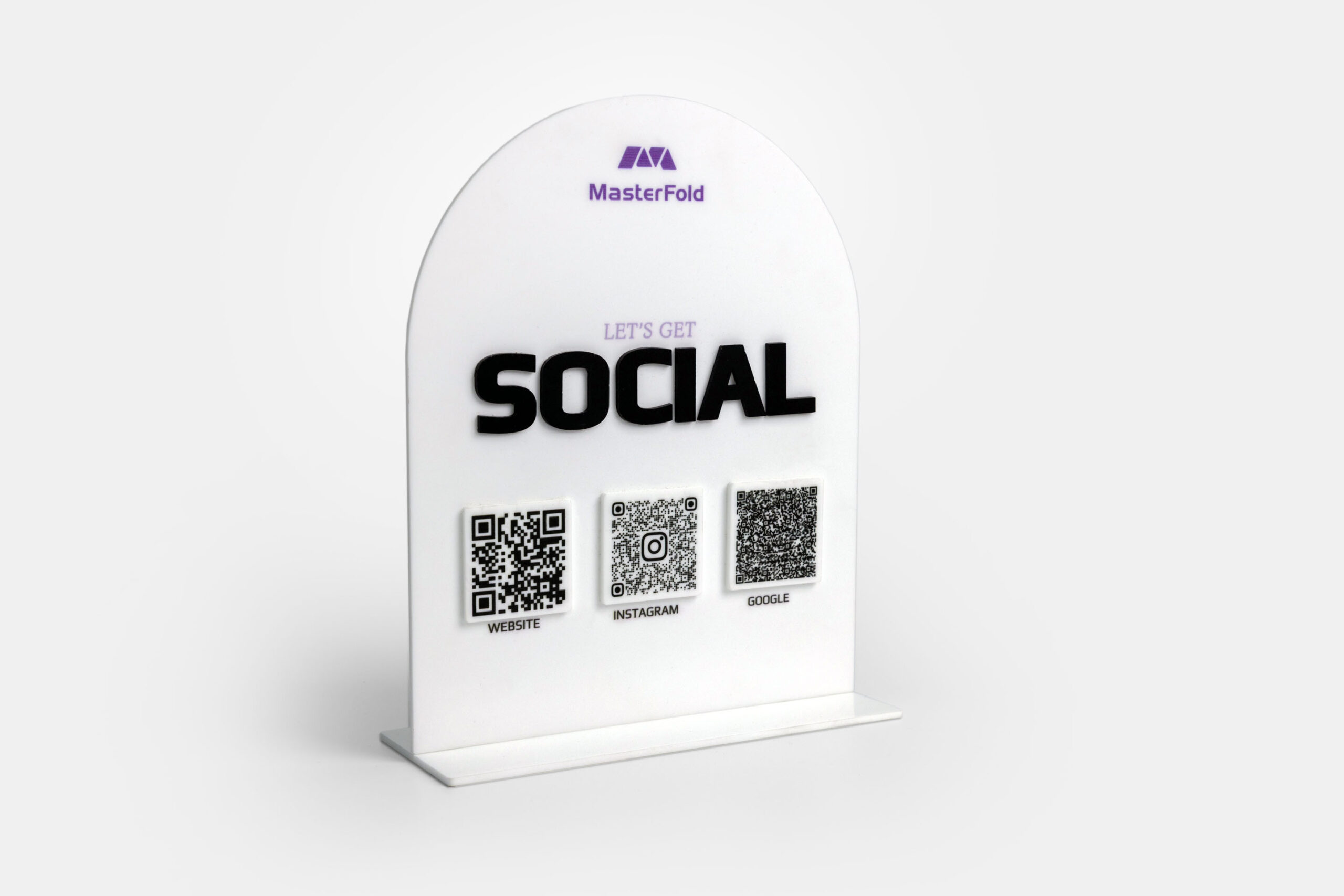 qr stand a masterfold