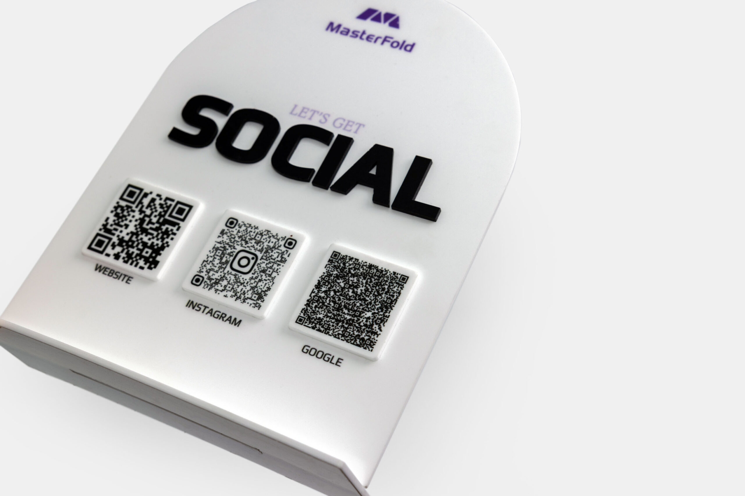 qr stand a masterfold