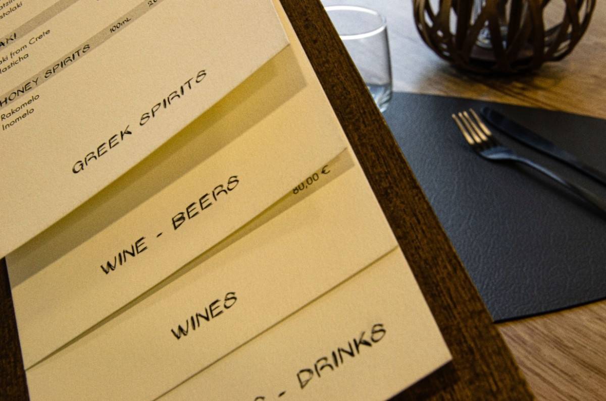 board menu wine beverages gitema