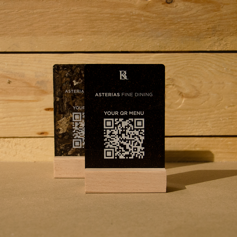 Asterias Wooden Qr Stand EDITED