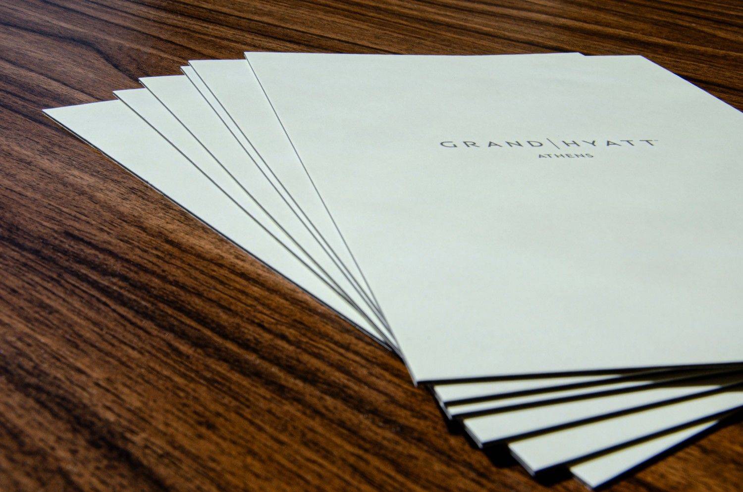 board menu food grand hyatt