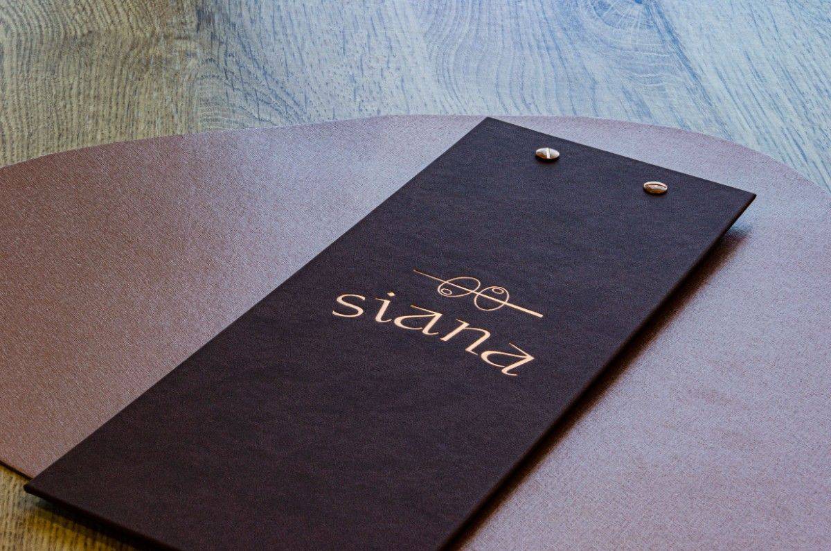 board menu wine beverages siana