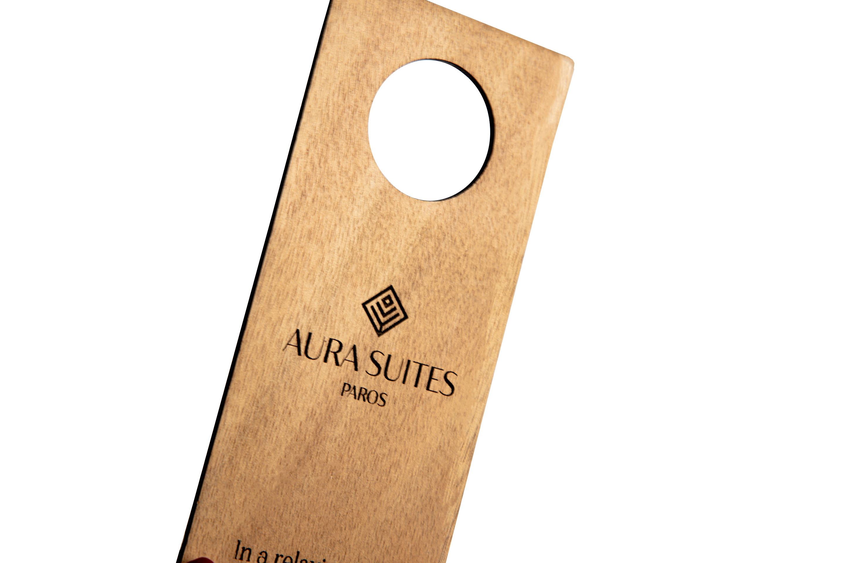 door hanger h aura suites paros