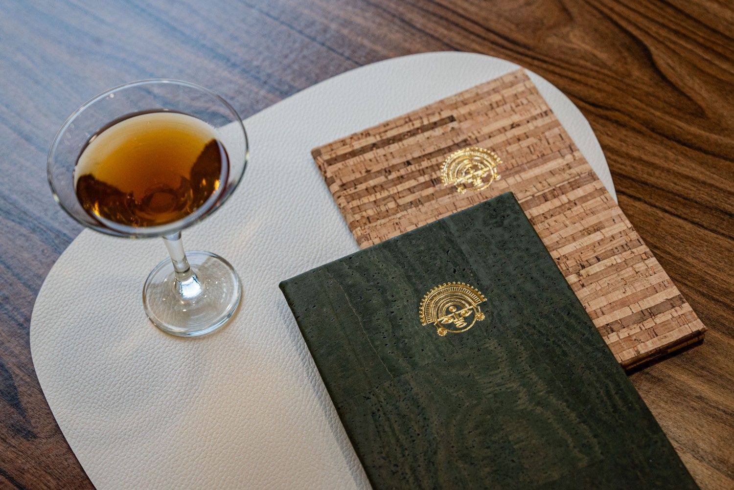 hard cover menu bev bar manko