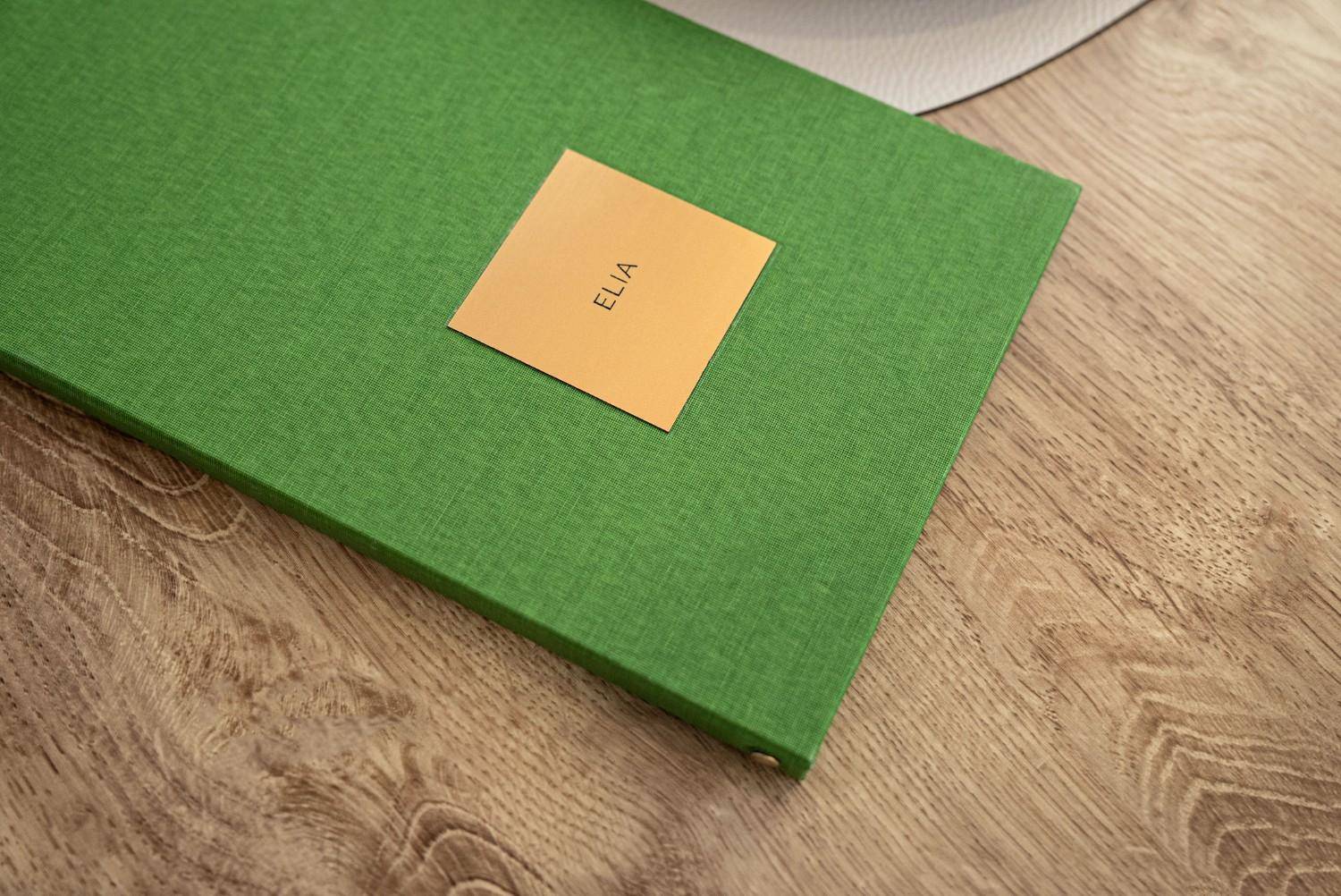 hard cover menu food ikos elia